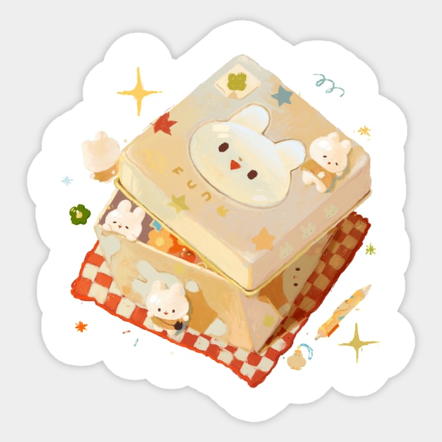 Happy Surprise Sticker by happyyu